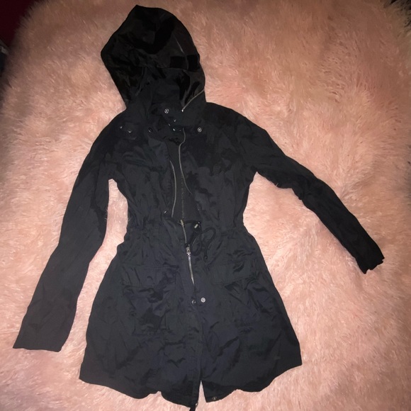 Mossimo Supply Co. Jackets & Blazers - BLACK anorak jacket